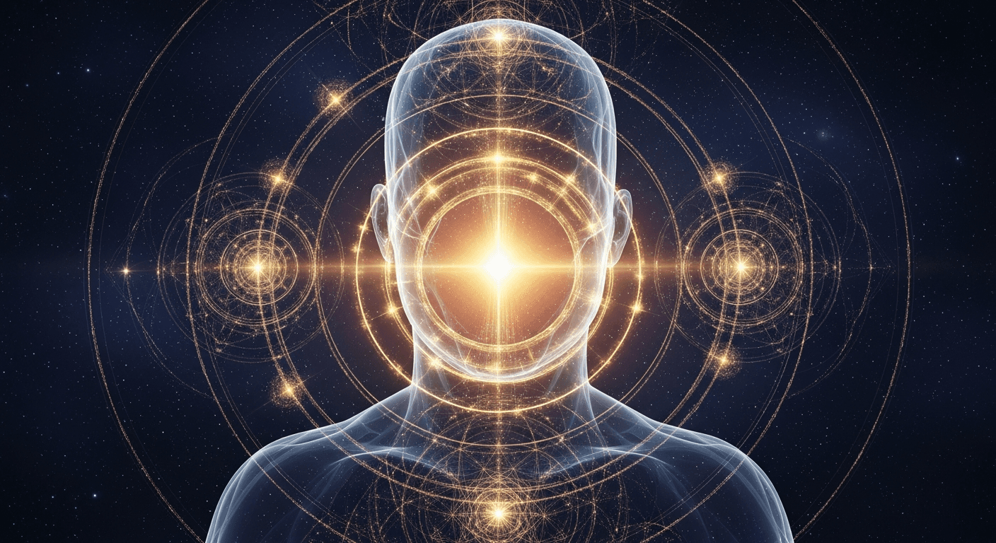 Cain receiving a Thought Adjuster