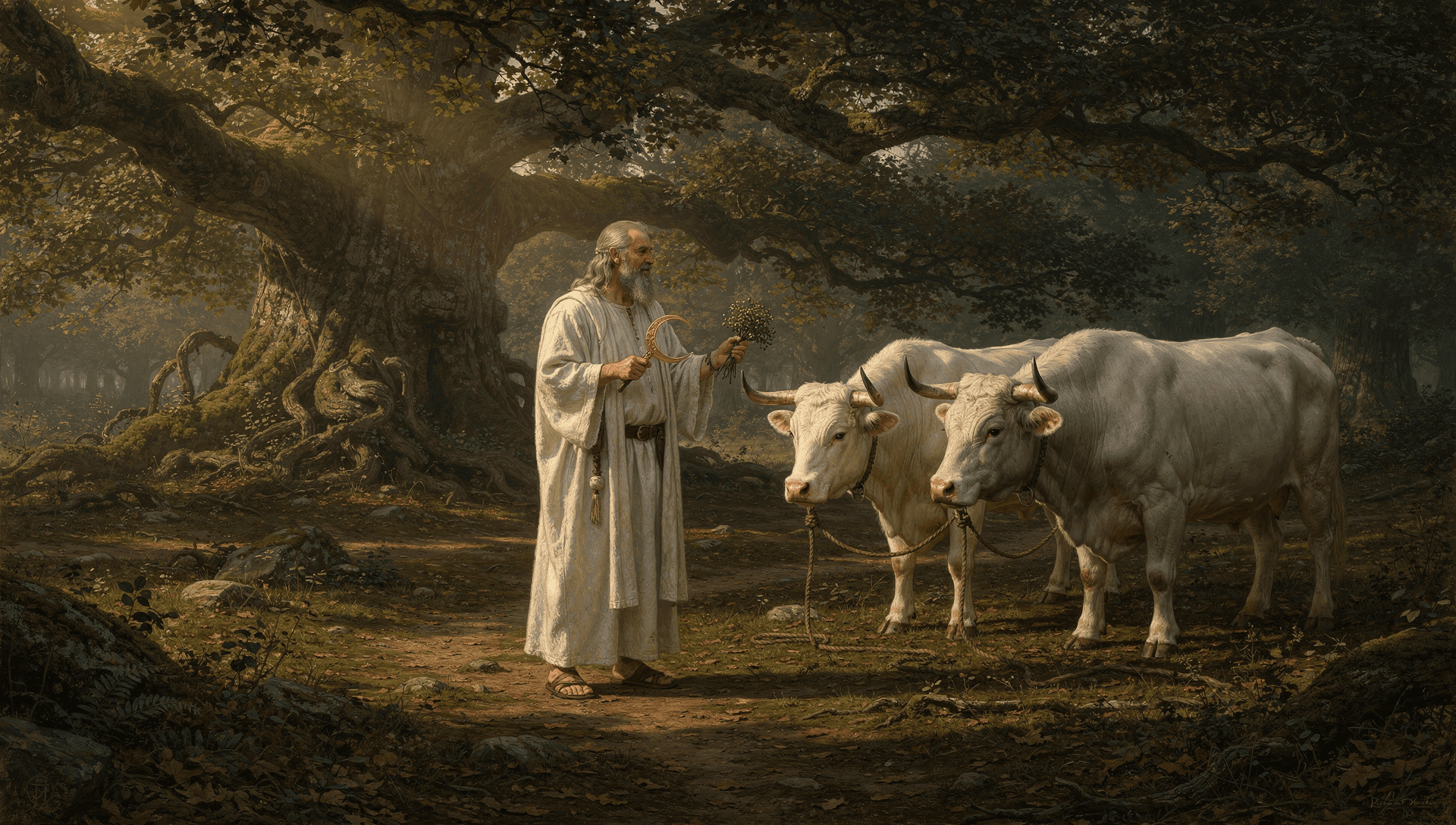 The Oak Priests: Druids, Sacred Groves, and the Universal Tree Cult