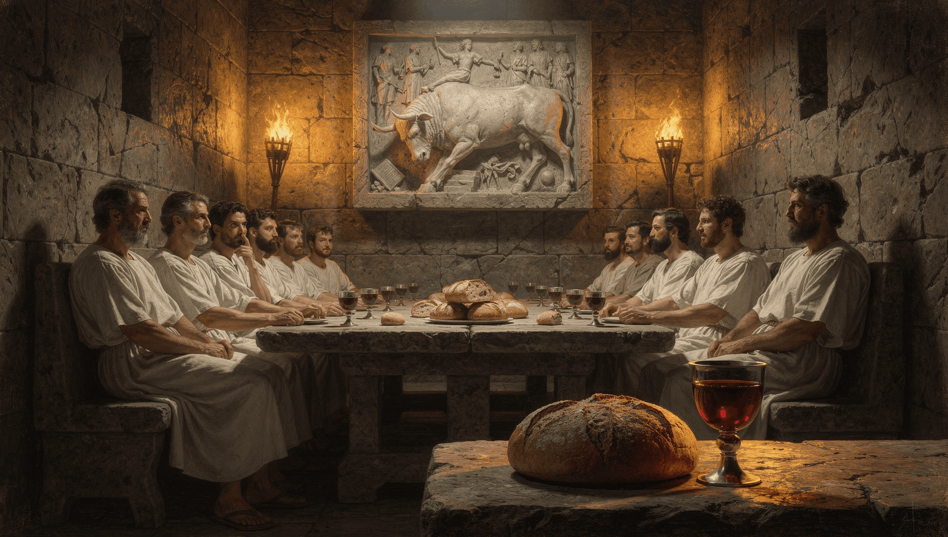 Bread, Wine, and Sunday: Mithraic Sacraments and Christian Ritual