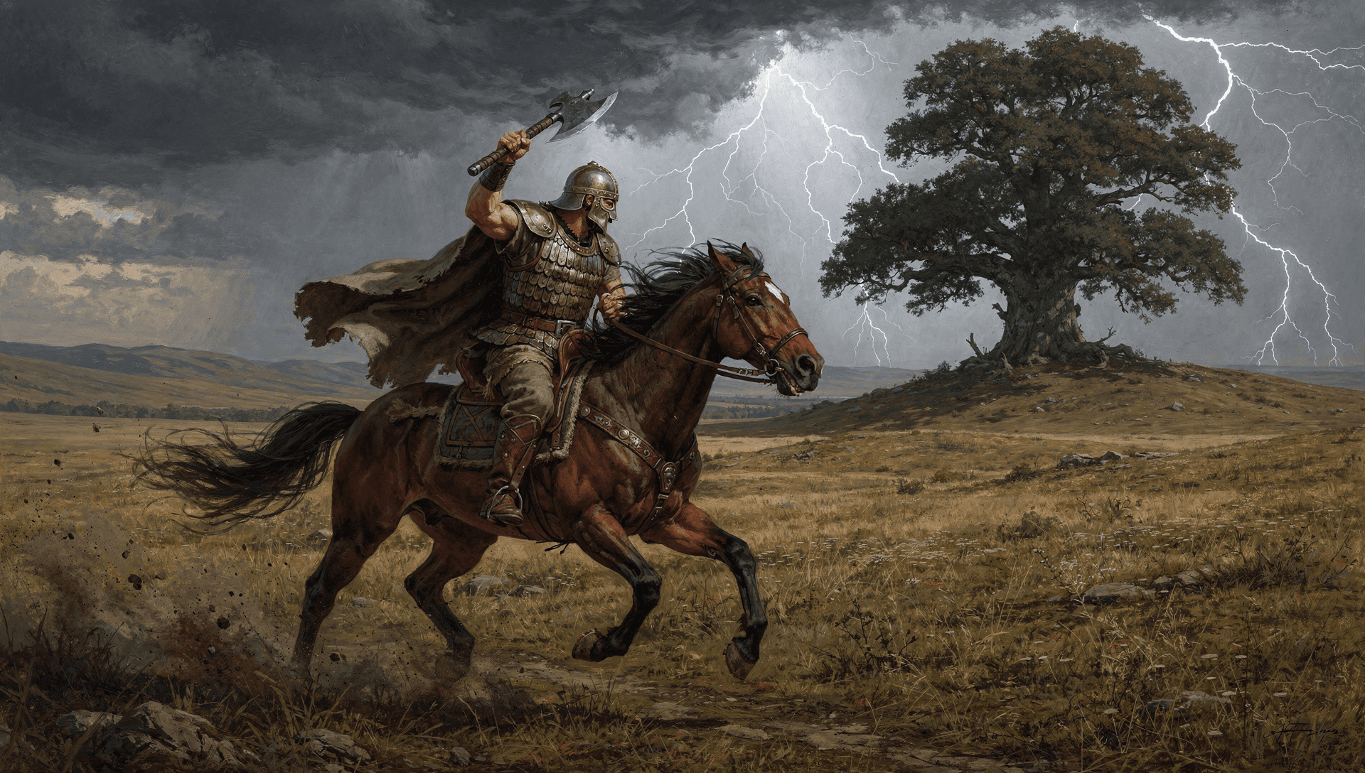 The Thunder-Rider Across the Russian Plains: Perun and the Andite Cavalry