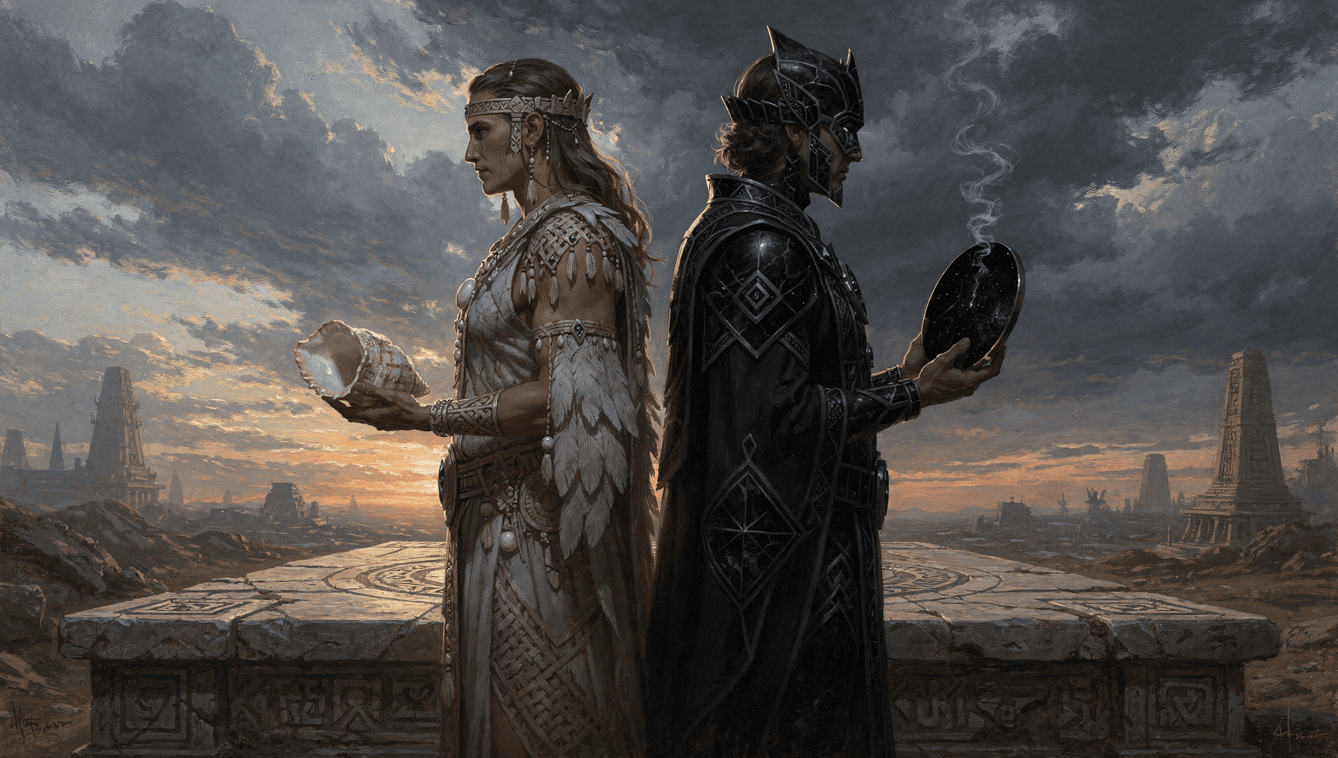 The Cosmic Brothers: Quetzalcoatl, Tezcatlipoca, and the Staff-Rebellion Pattern