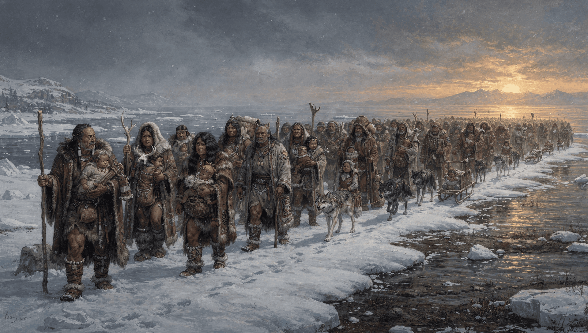 The Crossing: Red Race Migration and Pan-Indigenous Origin Traditions