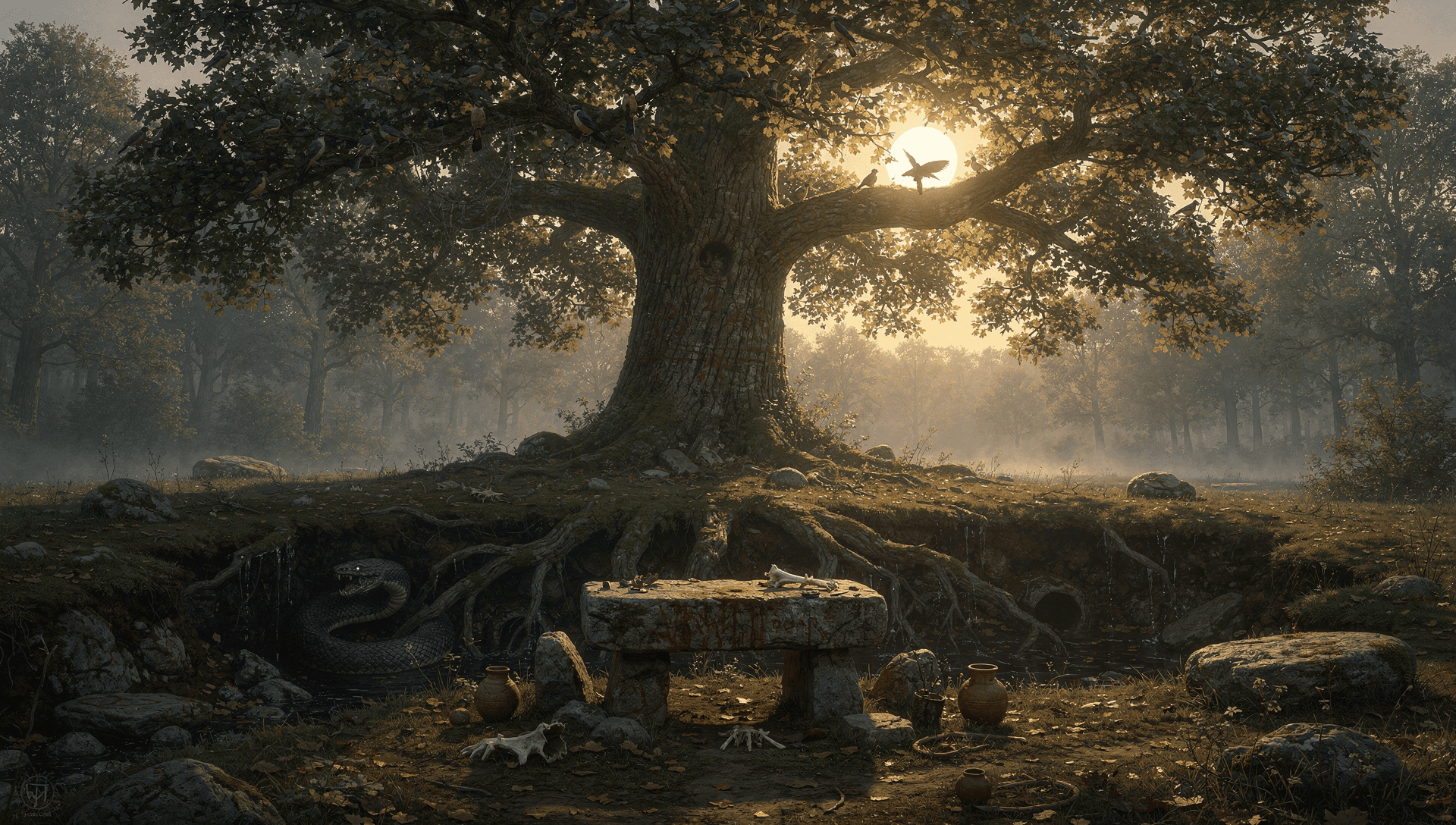 The Oak at the Center of the World: The Slavic Dub and the Universal Tree Cult