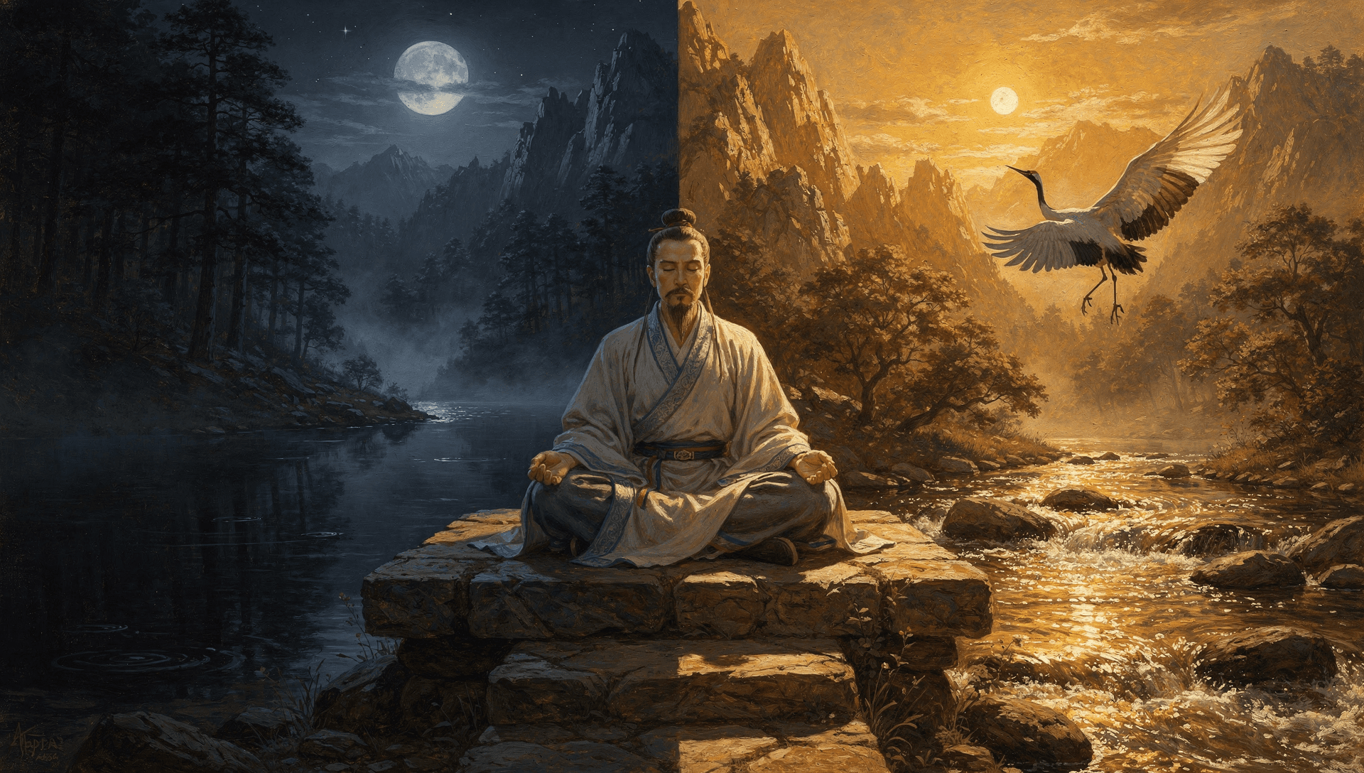 Two Realities, Two Names: Yang and Yin as Soul and Spirit