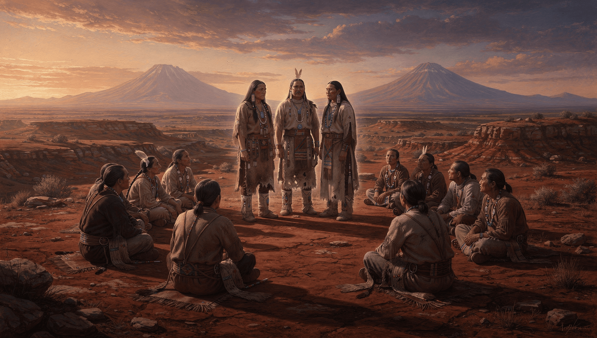 The Ones Who Came First: The Dalamatian Staff and the Navajo Holy People