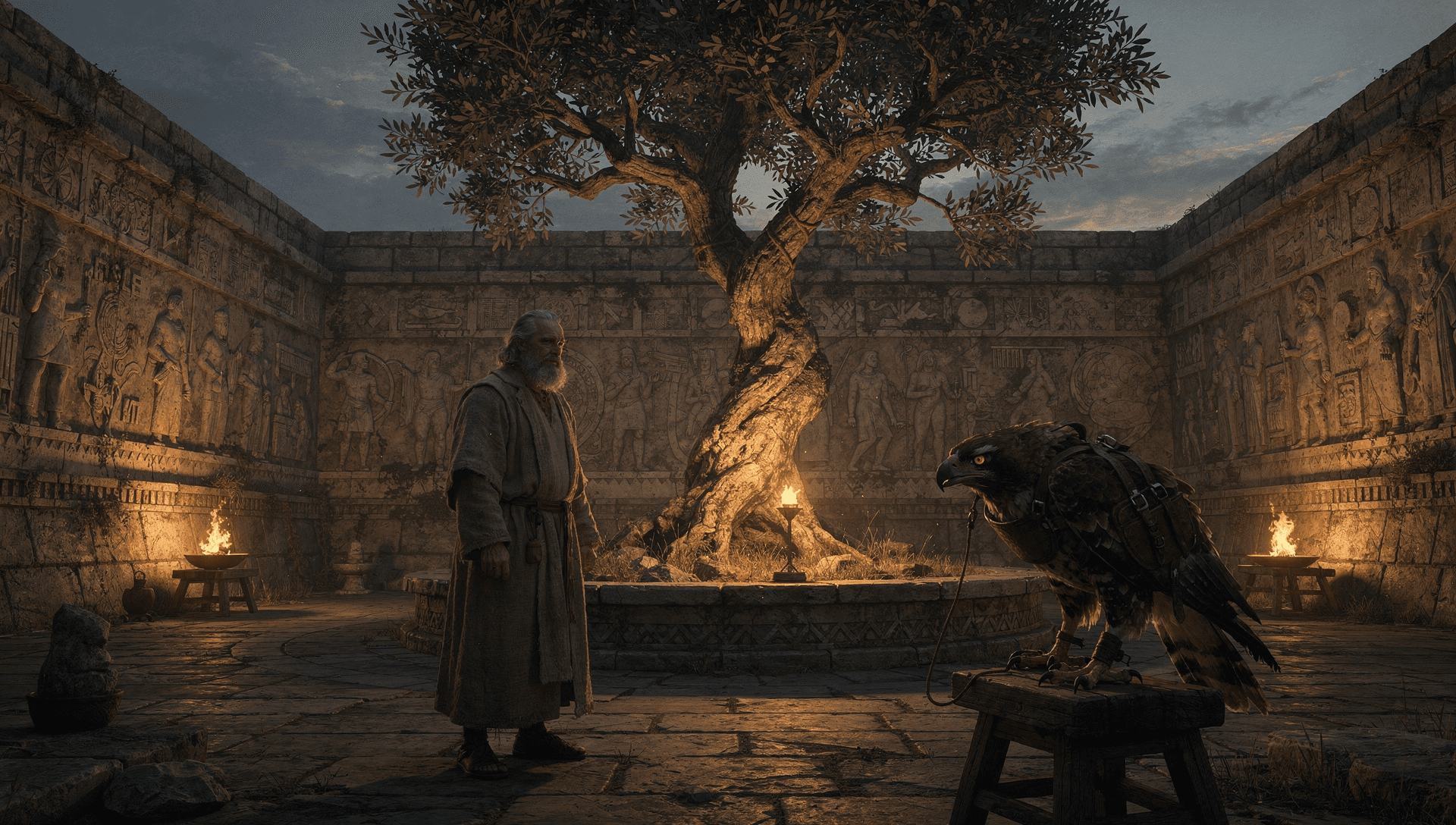 Three Elements, One Composition: Van, Fandor, and the Assyrian Palace Reliefs