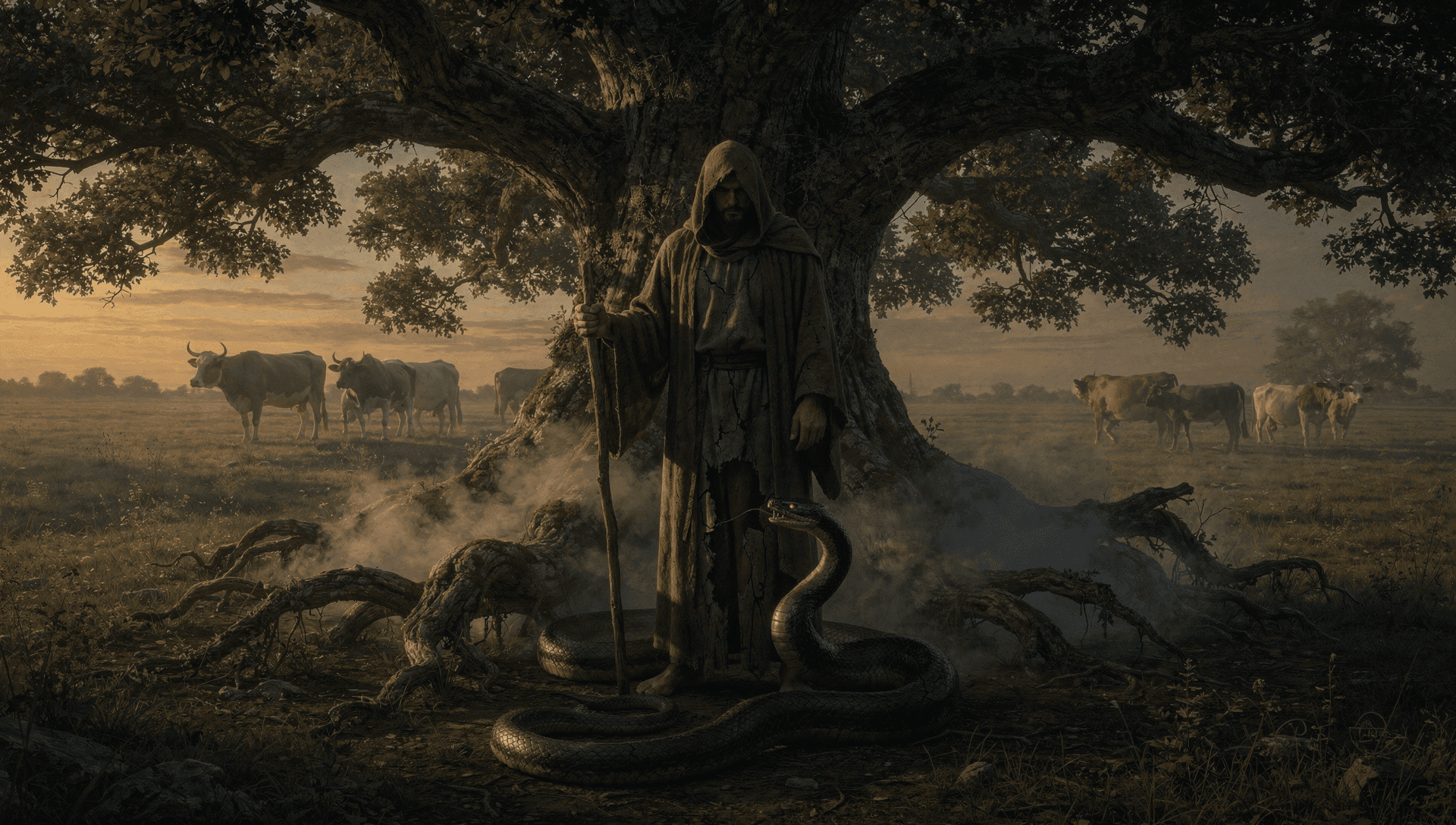 The Shadow Beneath the Oak: Veles and the Nodite Chthonic Memory