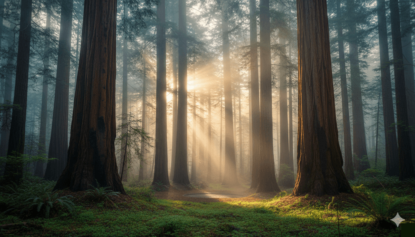 Onamonalonton's Headquarters (California Redwoods)