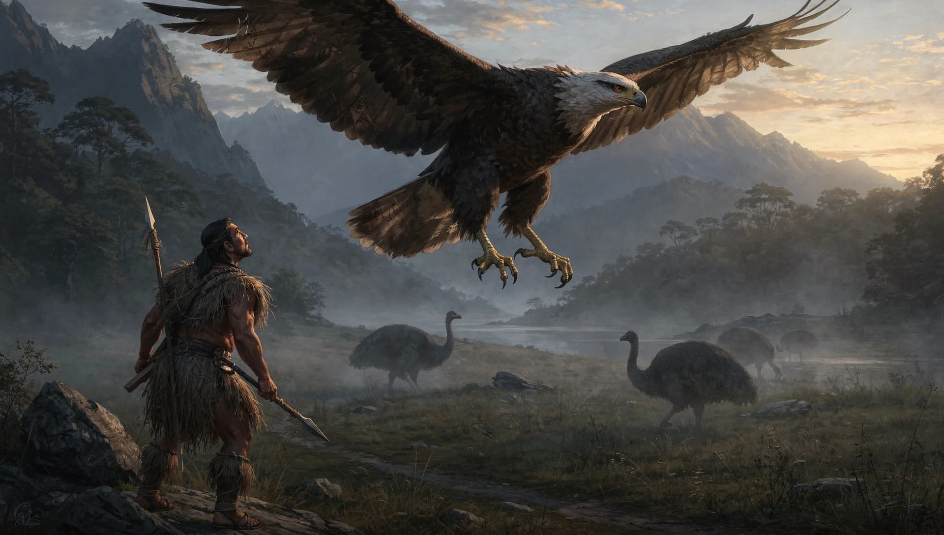 The Giant Bird That Carried Men: Pouakai, Te Hokioi, and the Fandor Memory in New Zealand