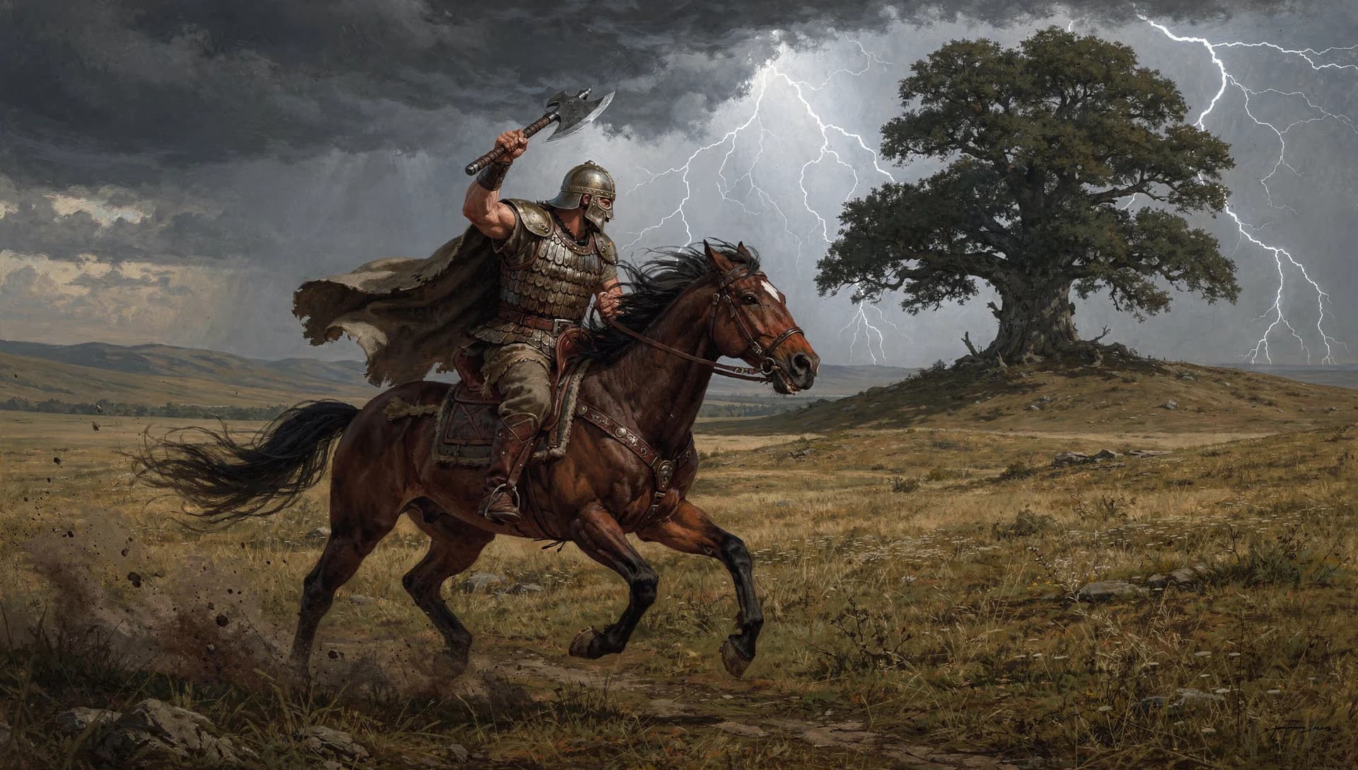 The Thunder-Rider Across the Russian Plains: Perun and the Andite Cavalry