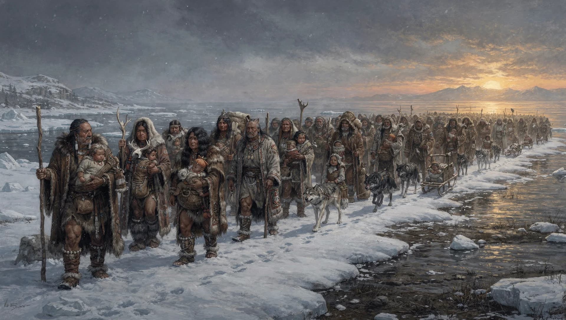 The Crossing: Red Race Migration and Pan-Indigenous Origin Traditions