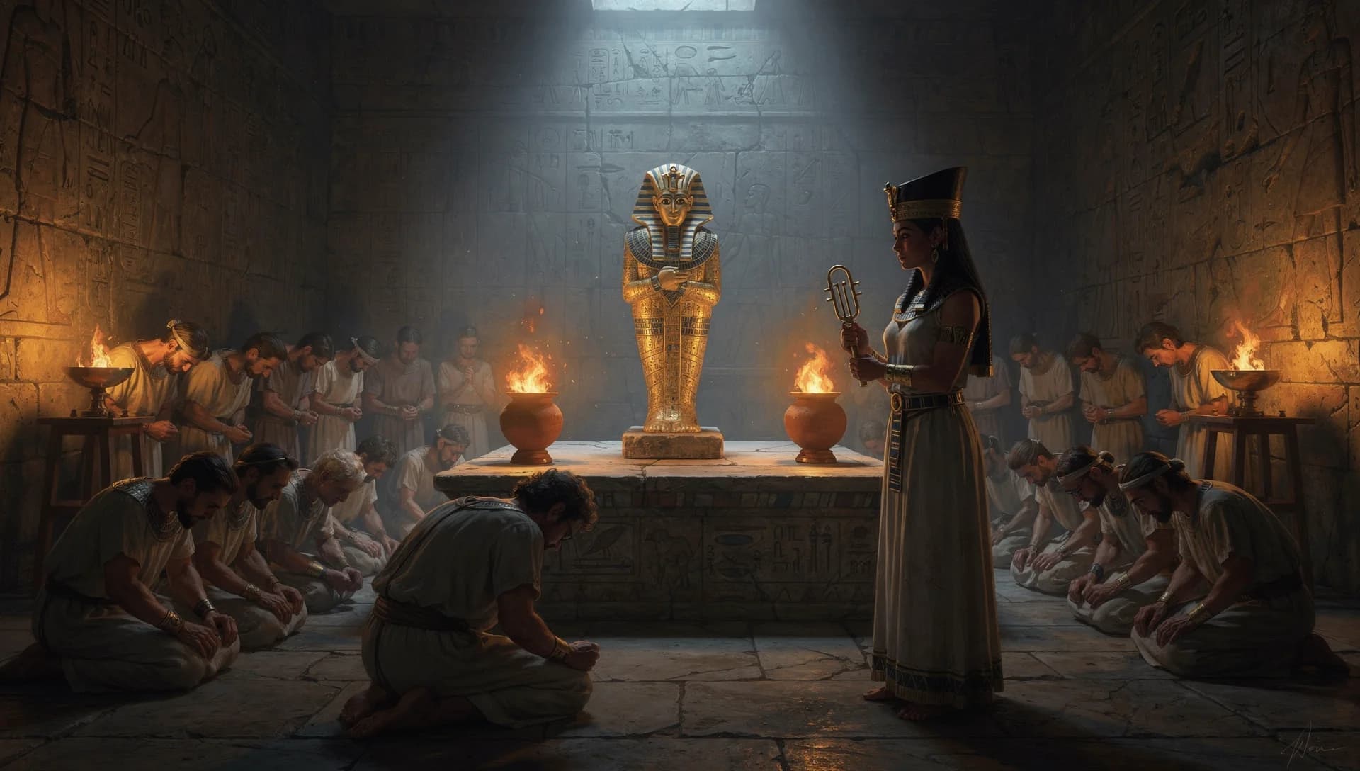 The Dying and Rising God: Salem Teaching Corrupted into the Osiris Mystery