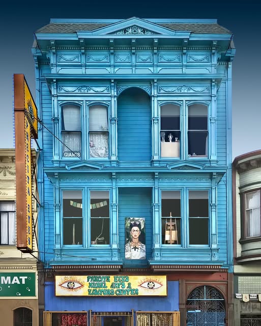 Photograph by Chuck Thurston: Mission District, San Francisco